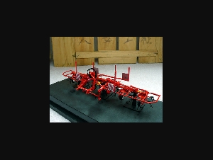  rare Special Offer 1:32 GF 6502 (2922) Grass Raffing Machine Tractor accessories Agricultural Vehicle Model Alloy